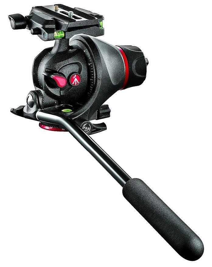 Manfrotto MH055M8-Q5 tripod head Black Magnesium