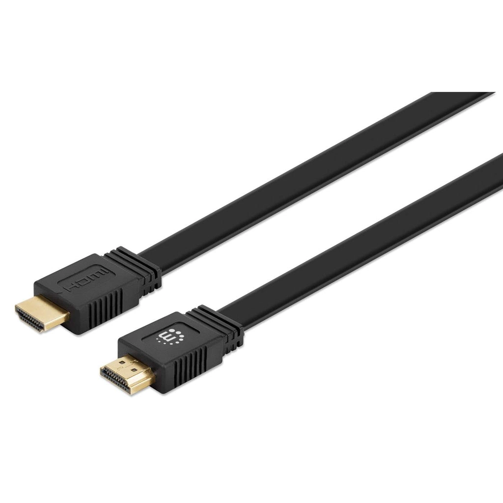Manhattan HDMI Cable with Ethernet (Flat)