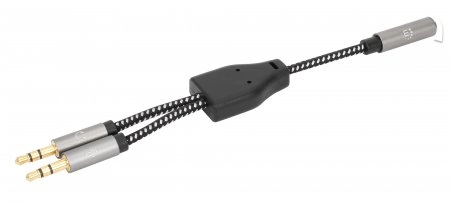 Manhattan Headset Adapter Cable with Stereo