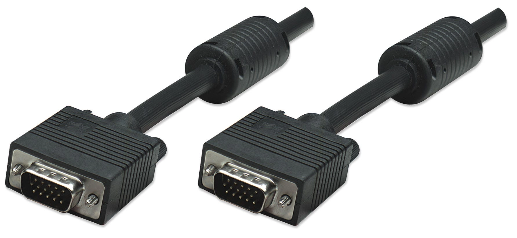 Manhattan VGA Monitor Cable (with Ferrite