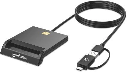 Manhattan USB-A / USB-C combo Smart