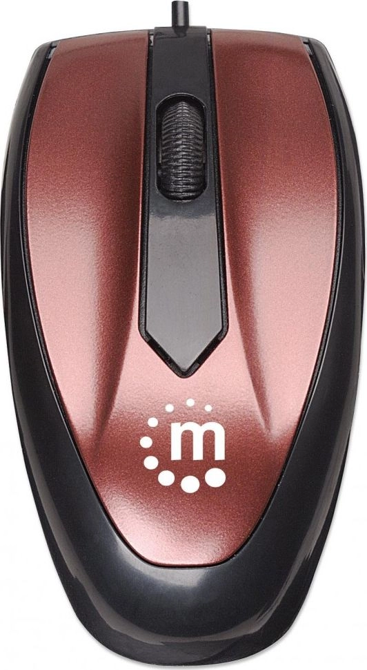 Manhattan MO1 pele Abām rokām USB Type-A Optisks 1000 DPI