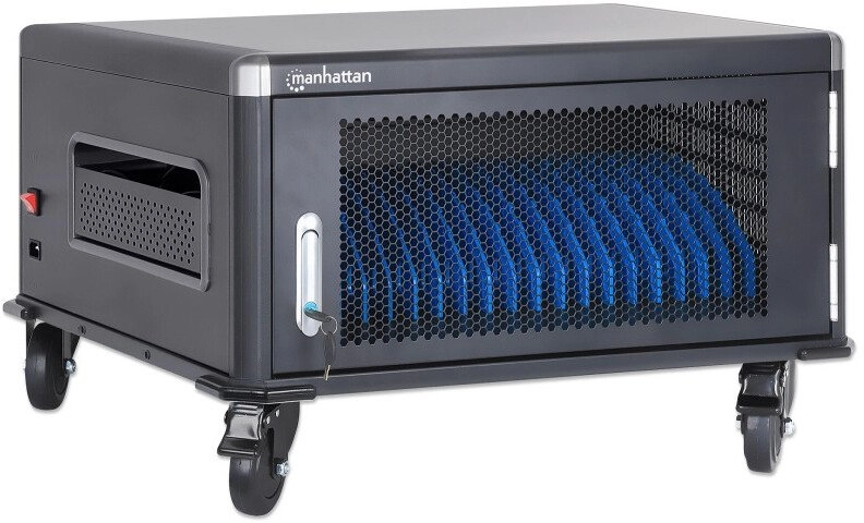 Manhattan Laptop Charging Cabinet Desktop via