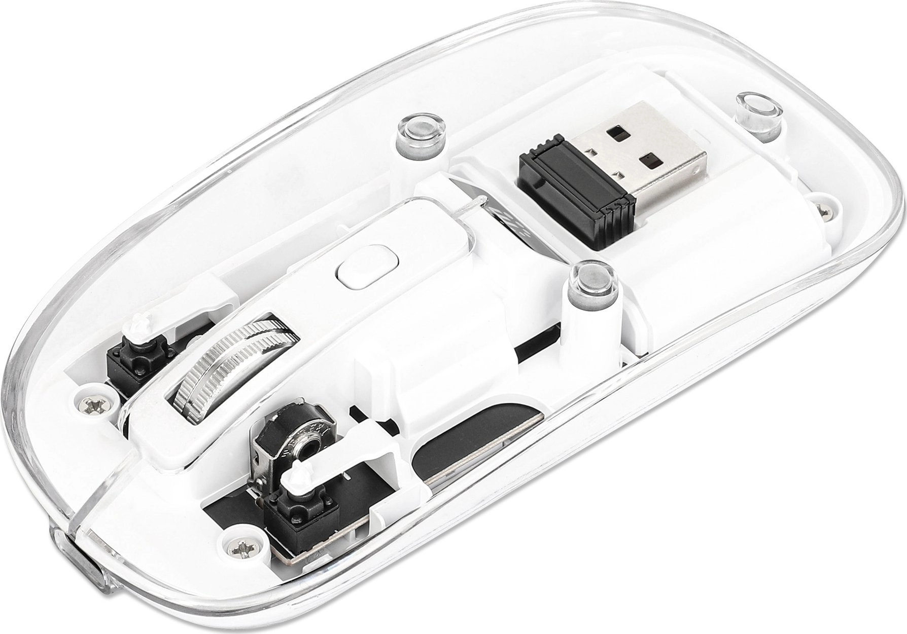 Mysz Manhattan Funkmaus USB-A 4Przyciski RGB