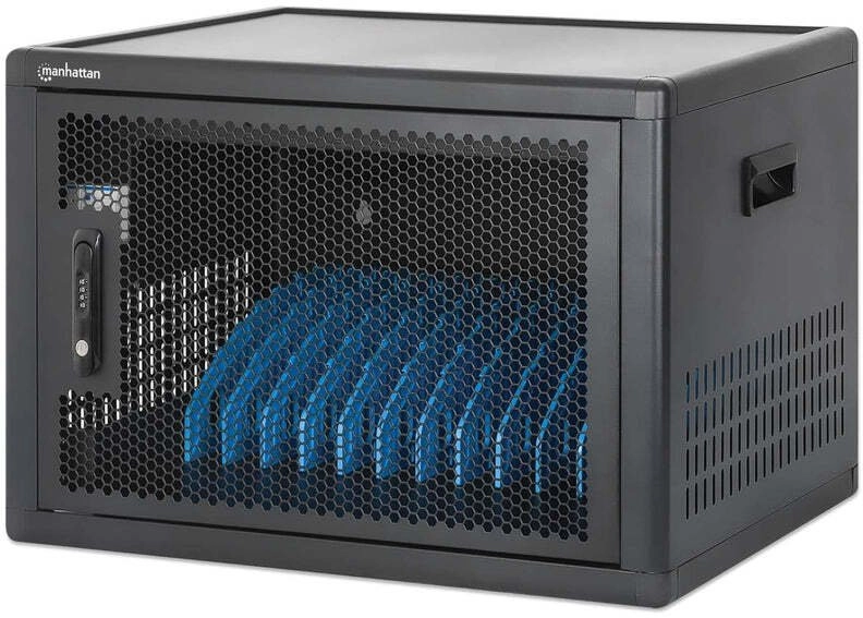 Manhattan Laptop Charging Cabinet Desktop (or