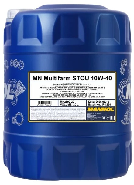 Mannol Oil Multifarm STOU 10W/40 semi-synthetic
