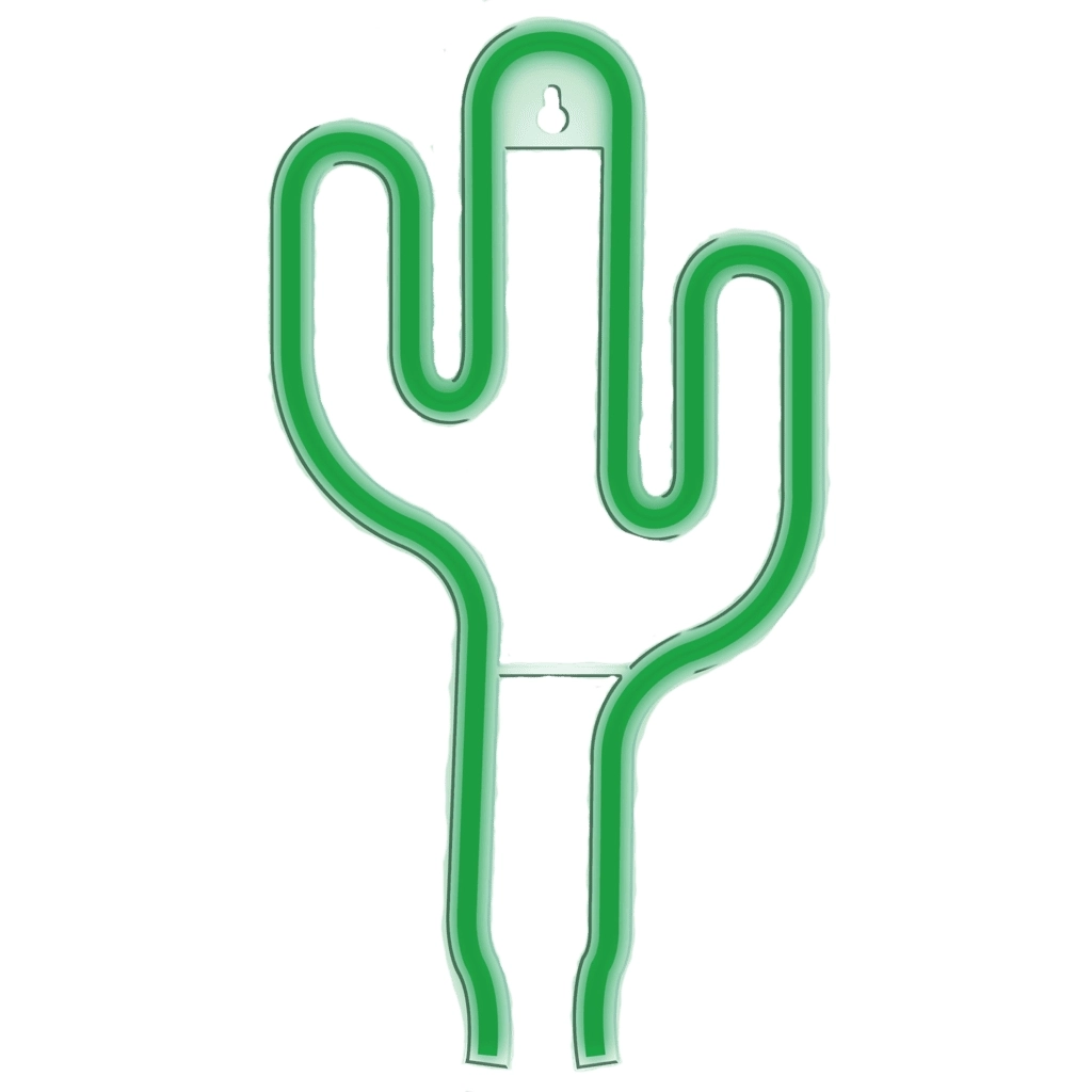 Manta SNL74GN Style Neon Lights CACTUS