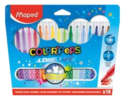 Maped 845021 felt pen Medium 18