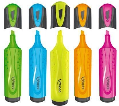 Maped FLUO PEPS YELLOW (3154147425343) 3154147425343
