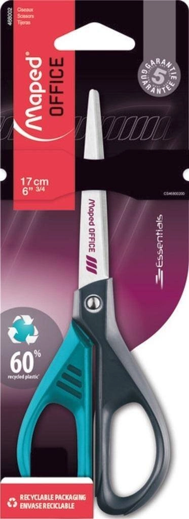 Maped Essentials Green Deco scissors 17cm
