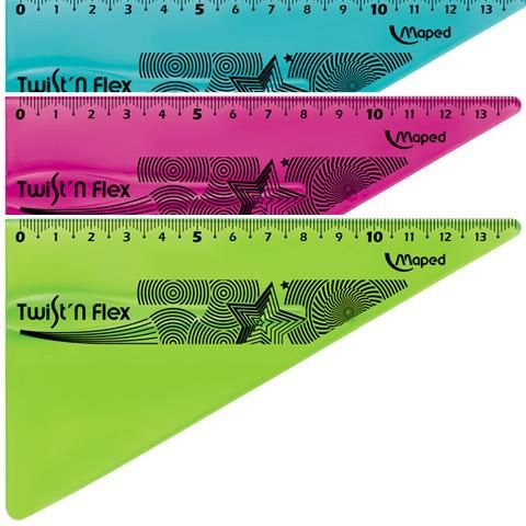 Maped Ekierka giętka 10 cm Twist````n