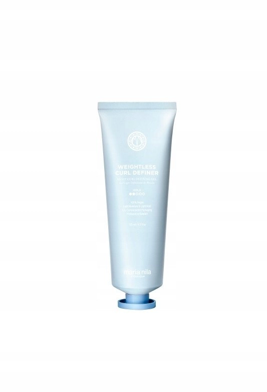 Light styling gel for curly and