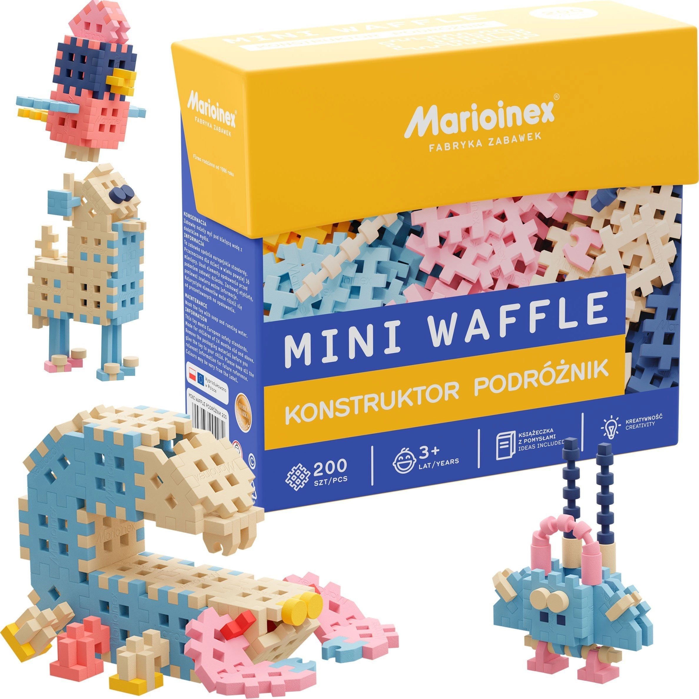 Marioinex MARIOINEX WAFLE MINI WAFFLE 200el