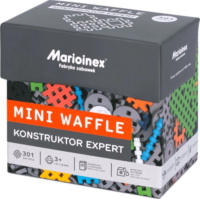 MARIOINEX Mini Waffle Building Blocks Constructor