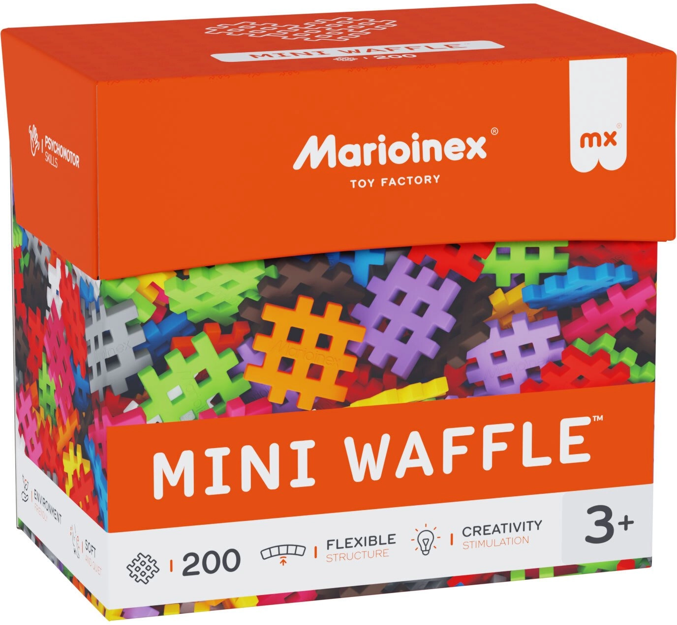 Mini Waffle blocks 200 pieces 5903033908297