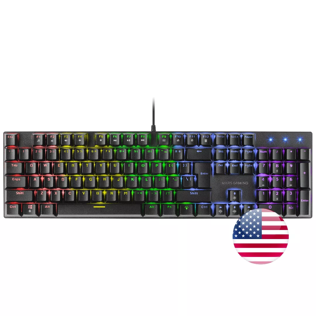 Mars Gaming MK422 Black Mechanical Gaming