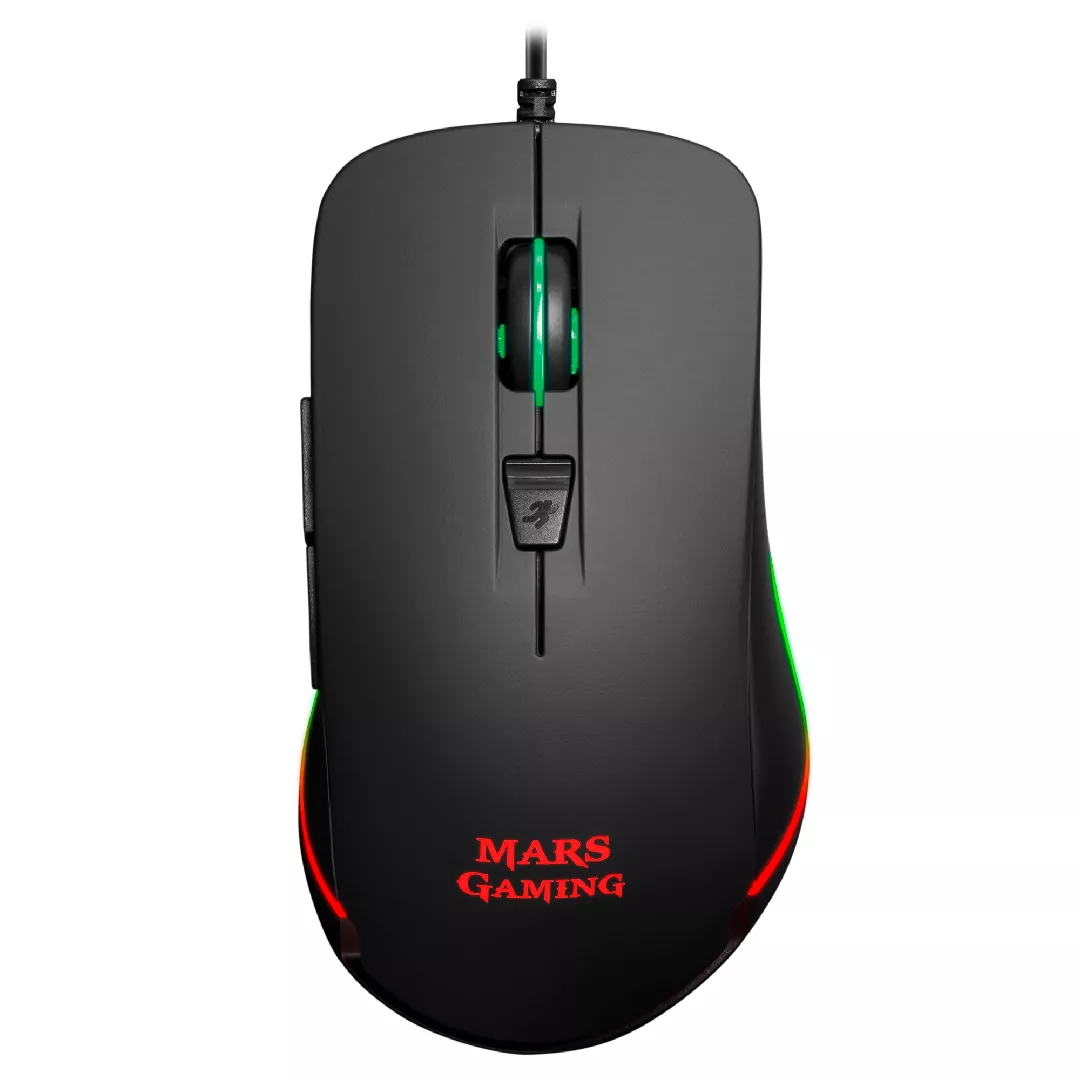 Mars Gaming MM118 pele Speļu Labā roka USB Type-A Optisks 9800 DPI