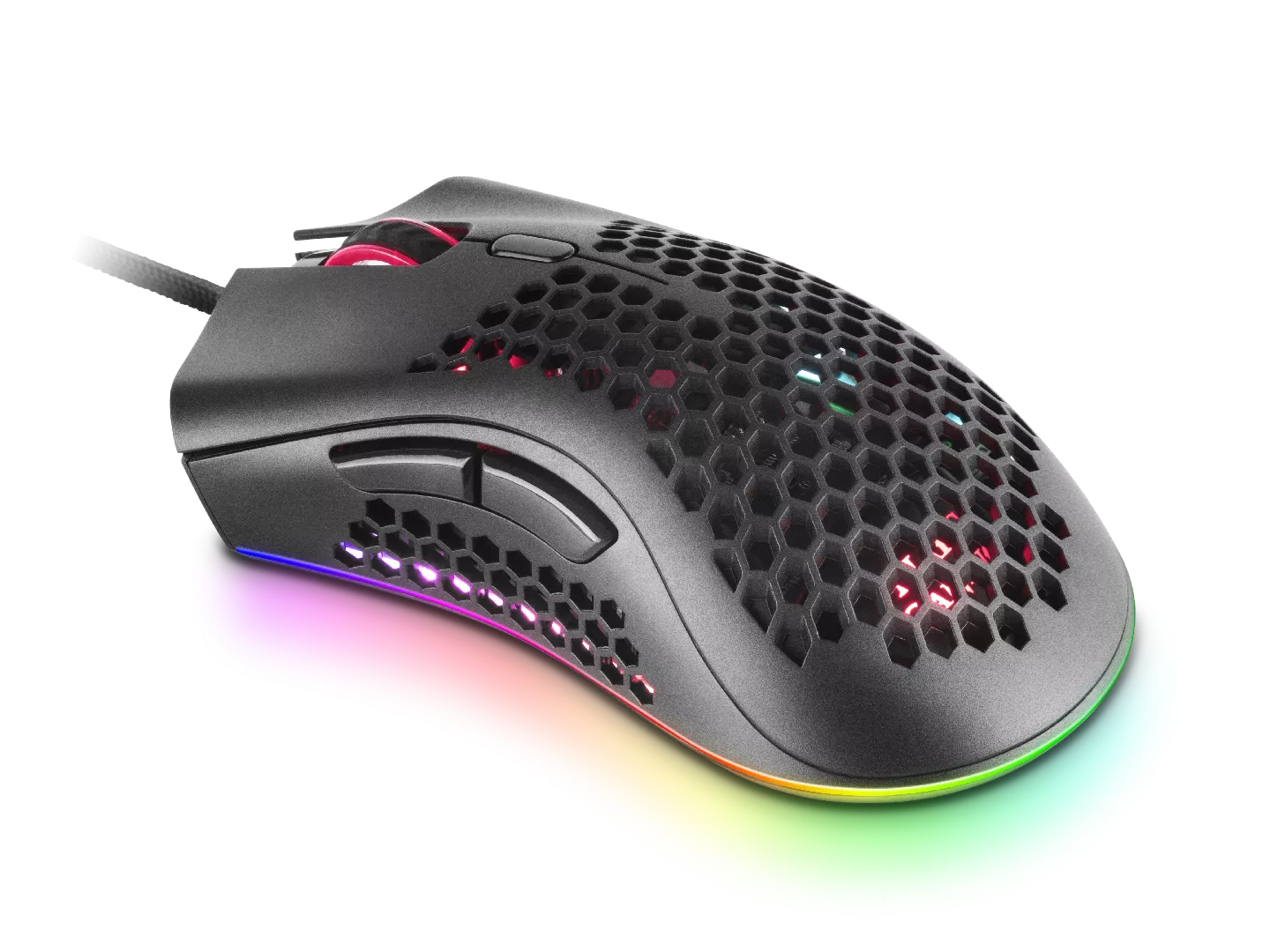 Mars Gaming MMEX, Gaming Mouse RGB Ultralight Black