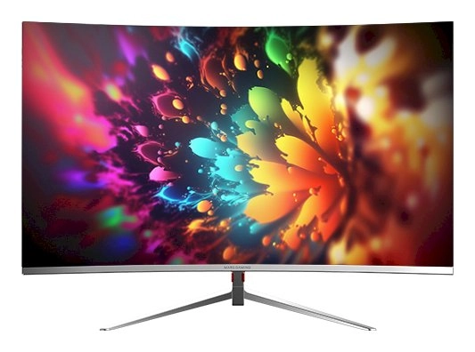 Mars Gaming MV-27CW monitori 68,6 cm (27") 1920 x 1080 pikseļi Full HD Balts