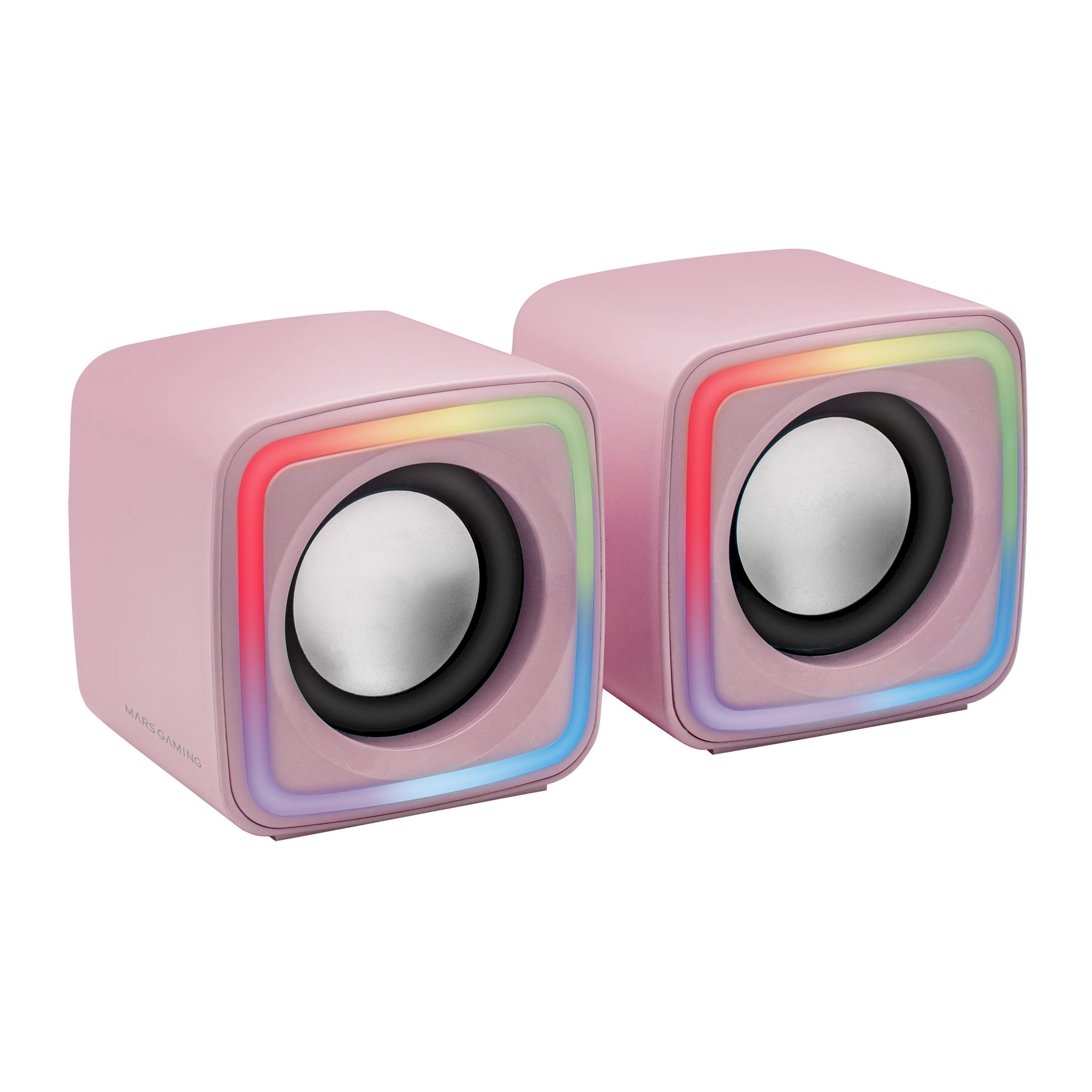 Mars Gaming MSCUBEP Pink Compact RGB