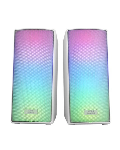 Mars Gaming MSRGB2W portable/party speaker Stereo