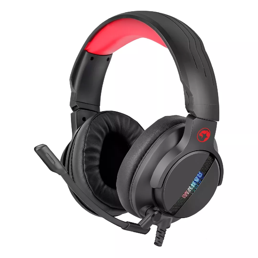 Marvo HG9065 austiņas un brīvroku komplekts Vadu Speļu USB Type-A Melns