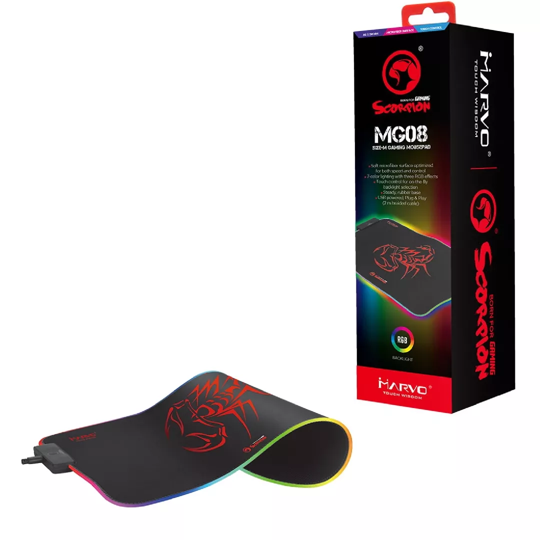 Marvo MG08 mouse pad Gaming mouse
