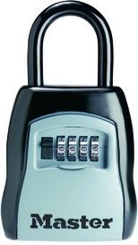Key box with combination lock and