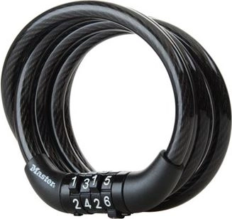 MasterLock Zapięcie rowerowe QUANTUM 8143 czarne