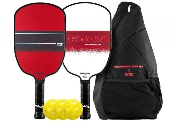 Master Pickleball Set JOOLA Agassi Graf