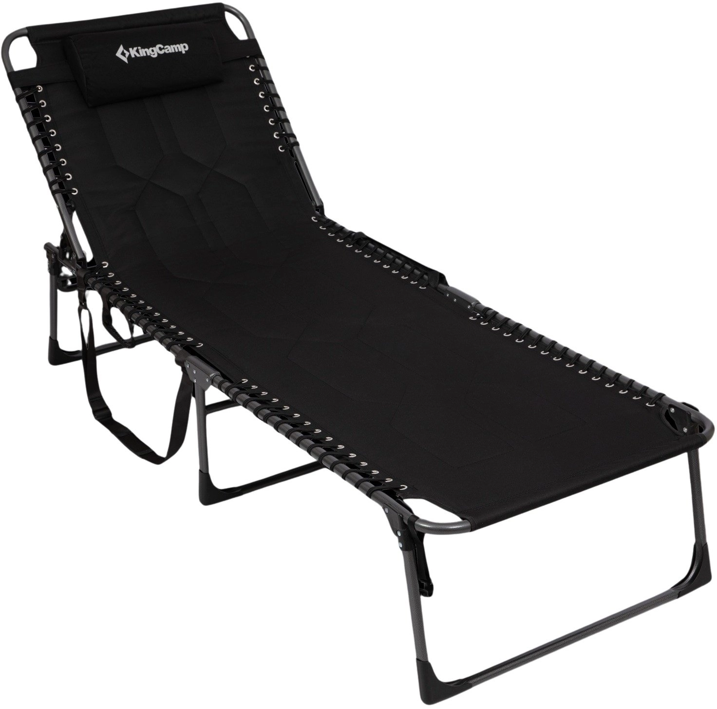 Master Folding Adjustable Camping Deckchair Garden