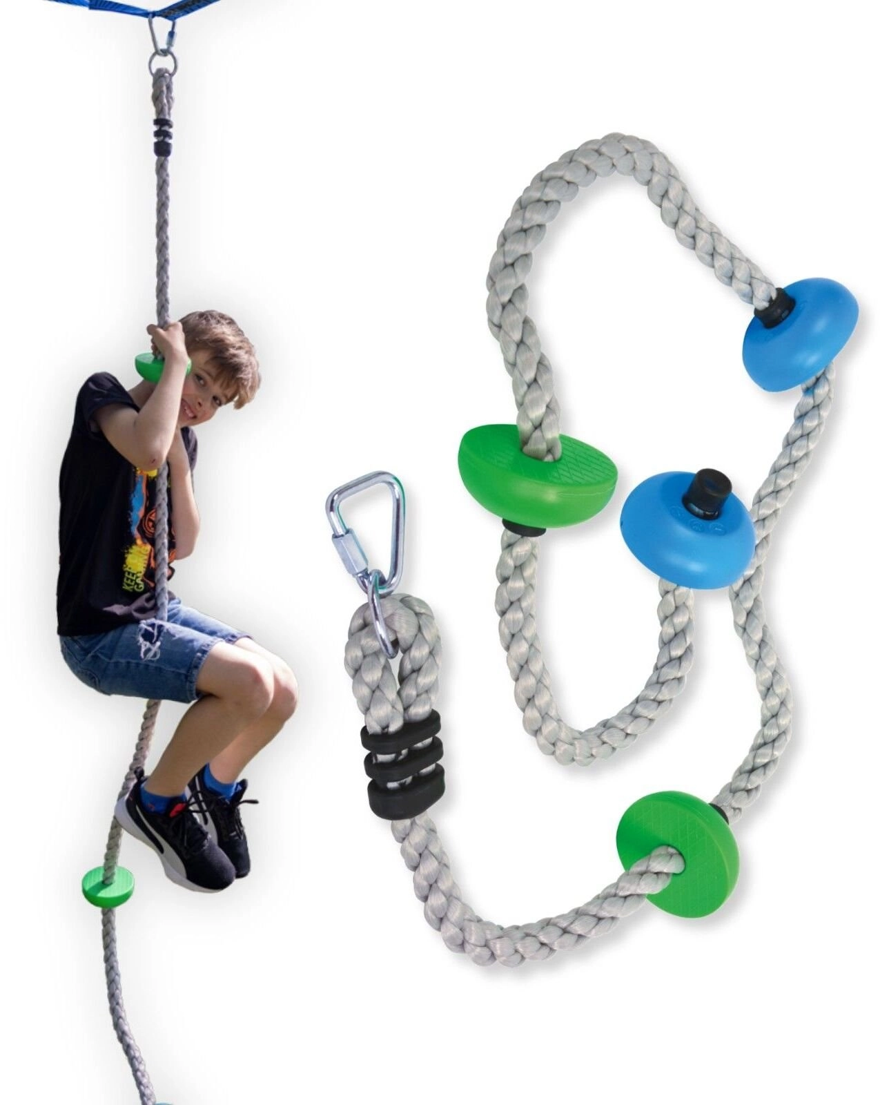 Master Climbing Rope with 4 Steps