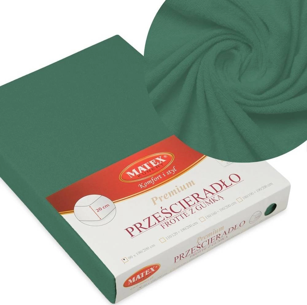 Matex Prześcieradło 190 x 200 Frotte