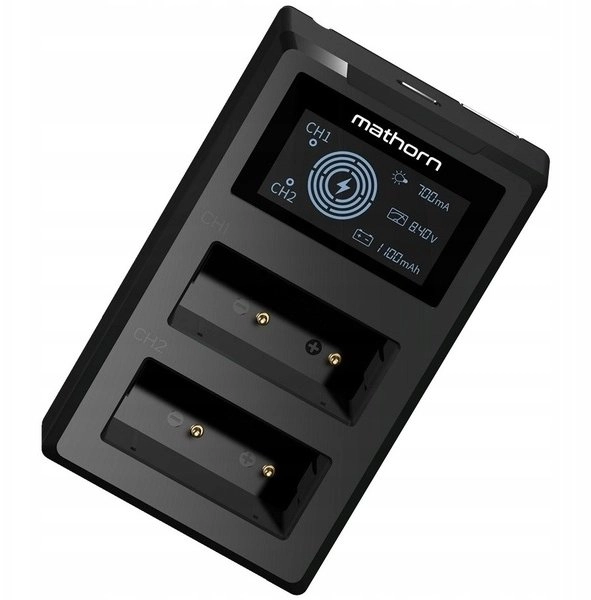 Ładowarka dwukanałowa Mathorn MBC-D130 USB-C do