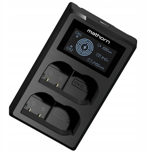 Ładowarka dwukanałowa Mathorn MBC-D210 USB-C do