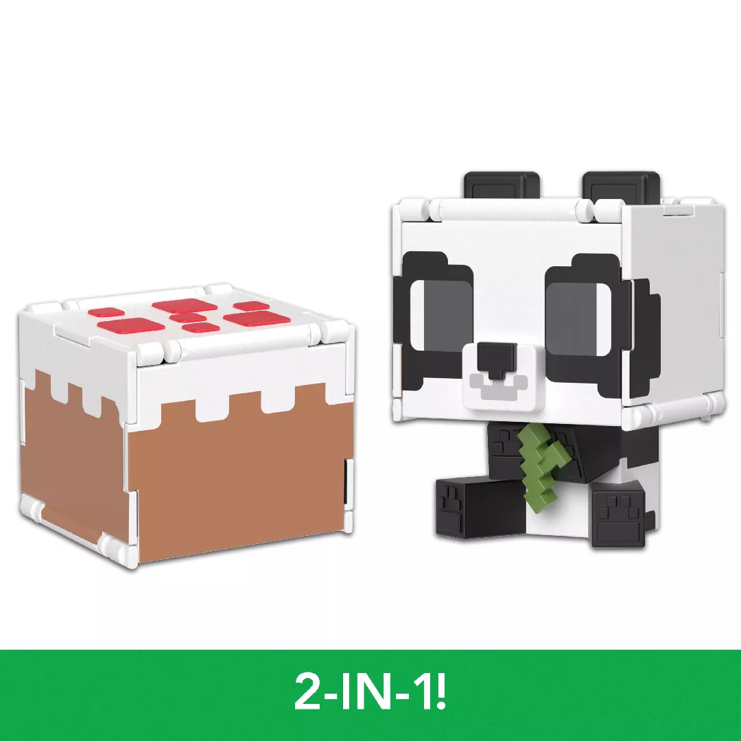Minecraft Flippin` Figs Figures Collection  2-in-1