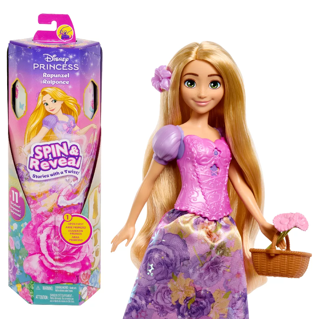 Disney Princess Spin  Reveal Rapunzel Fashion