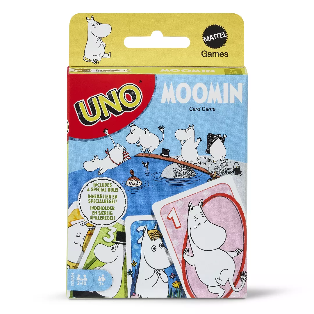 Games UNO Moomin Kāršu spēle Kāršu