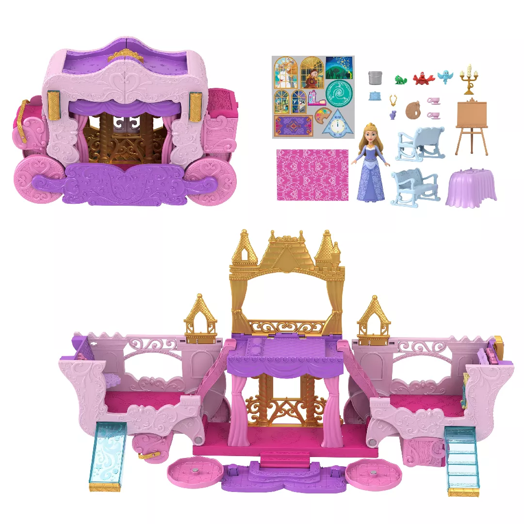 Disney Princess Carriage to Castle Transforming
