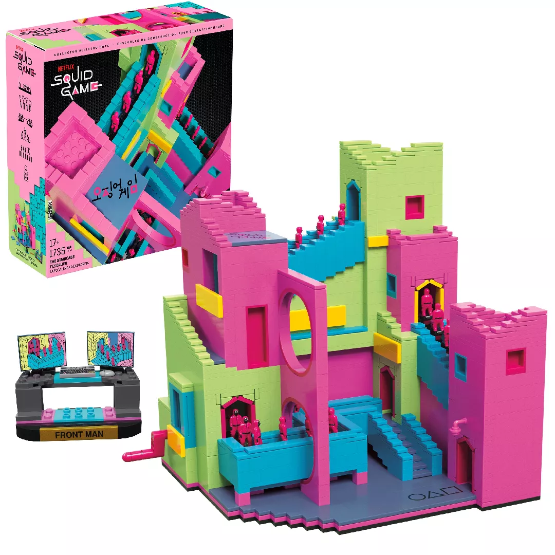 Mattel MEGA Squid Game Staircase Building