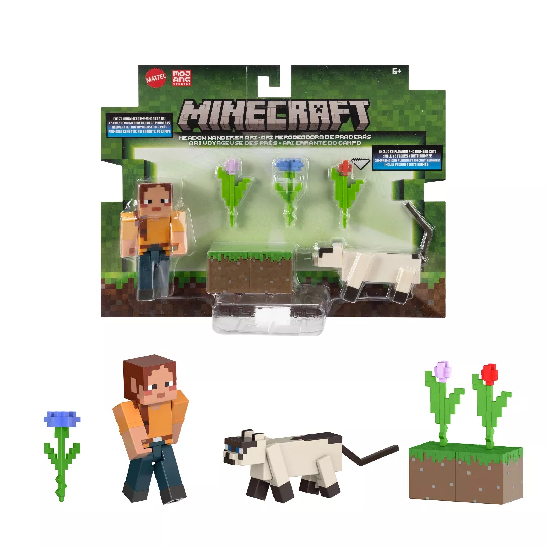 Minecraft Action Figures  Accessories 2-Pack  3