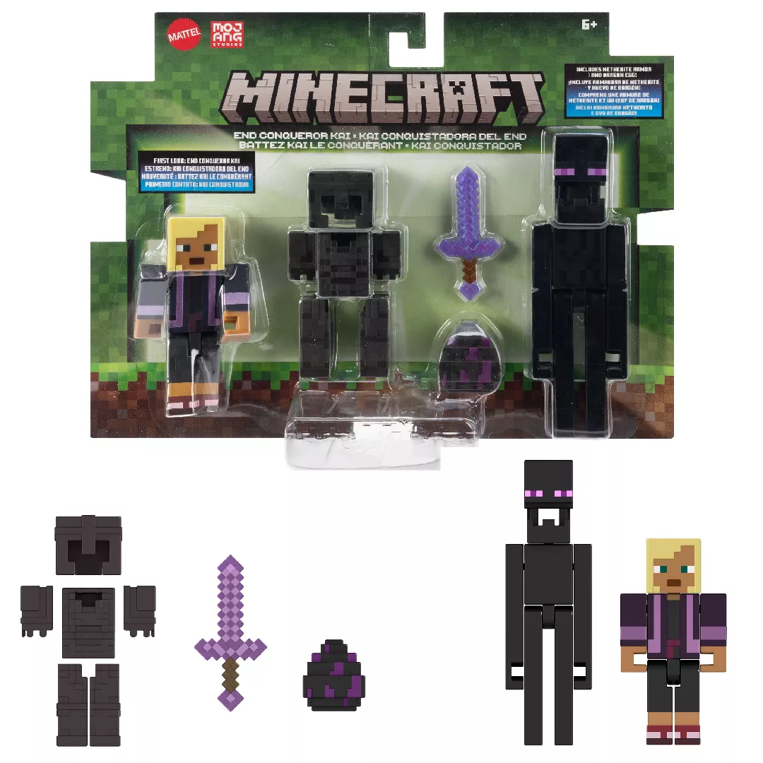 Minecraft Action Figures  Accessories 2-Pack  3