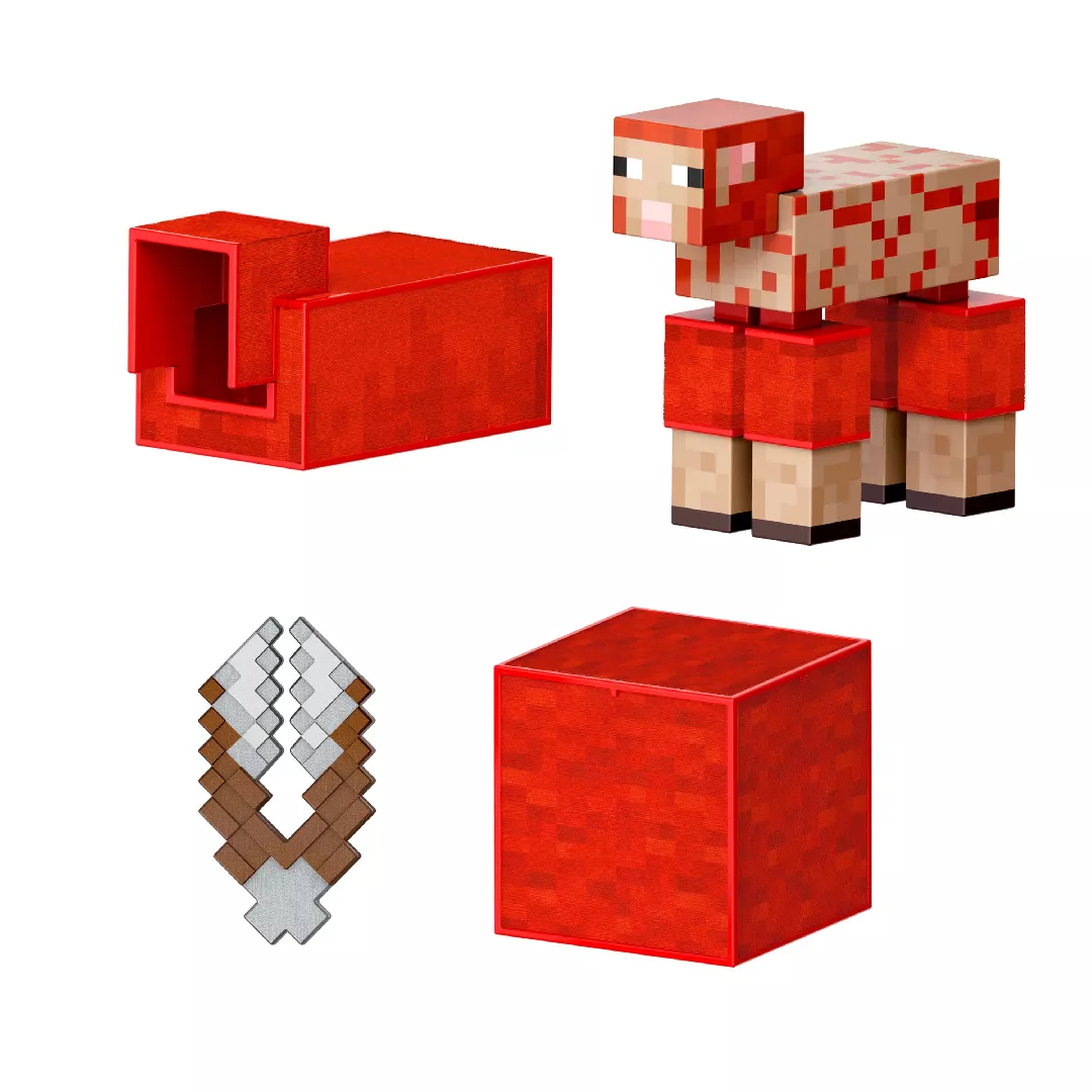 Minecraft Diamond Level Sheep Action Figure