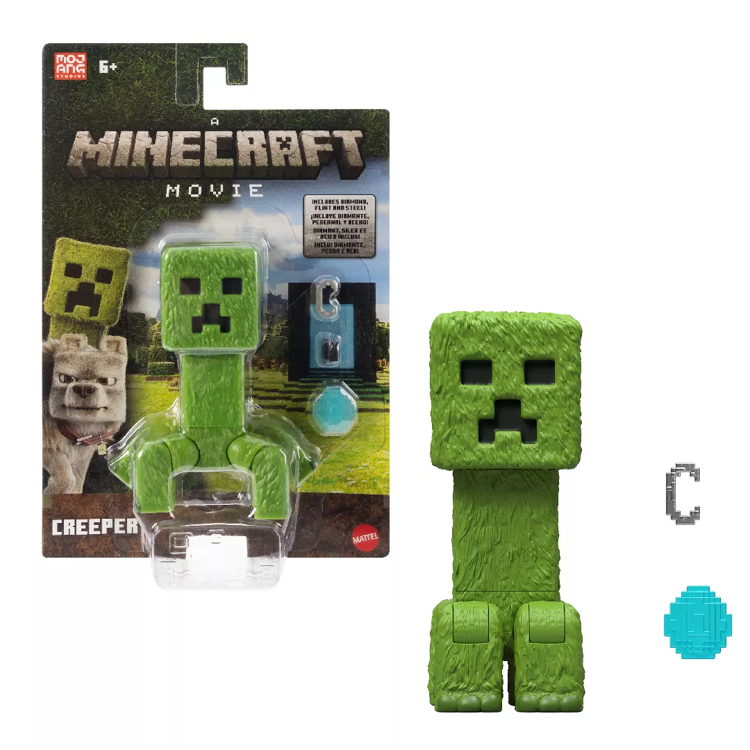 Minecraft Creeper Action Figure Accessories 4-inch