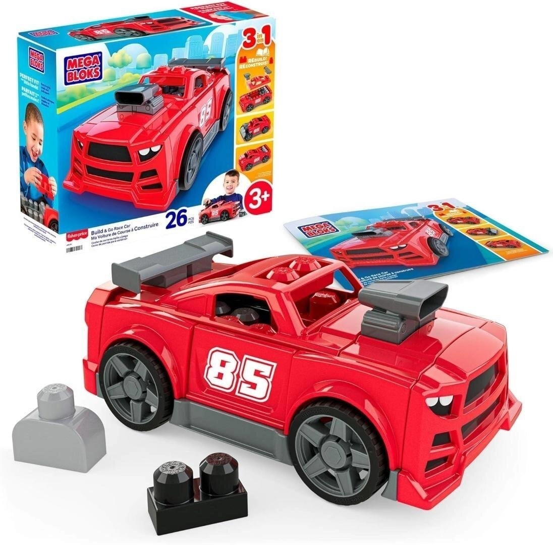 MEGA BLOKS Build  Go Race Car