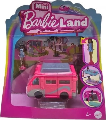 Barbie Mini BarbieLand Doll  Vehicle Set