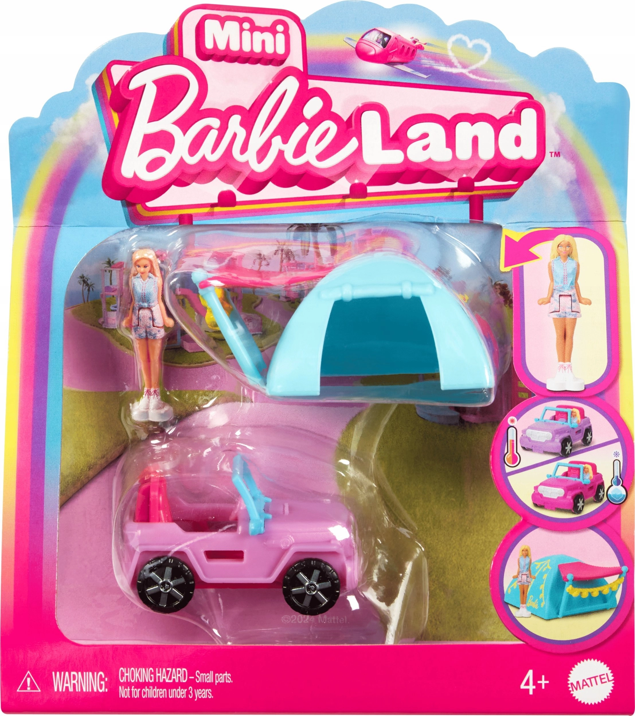 Barbie Mini BarbieLand Doll and Vehicle