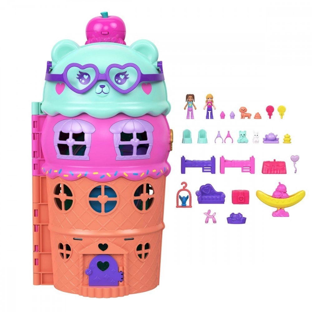 Polly Pocket Dolls and Playset Gelato
