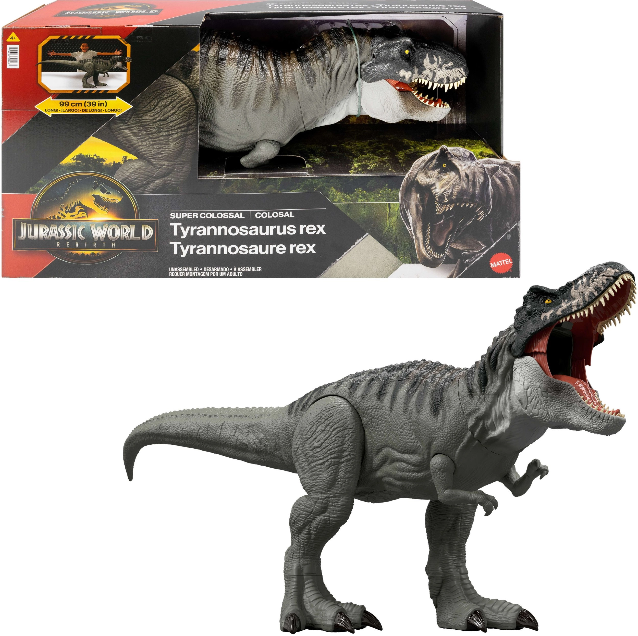 Jurassic World Rebirth Colossal Tyrannosaurus Action