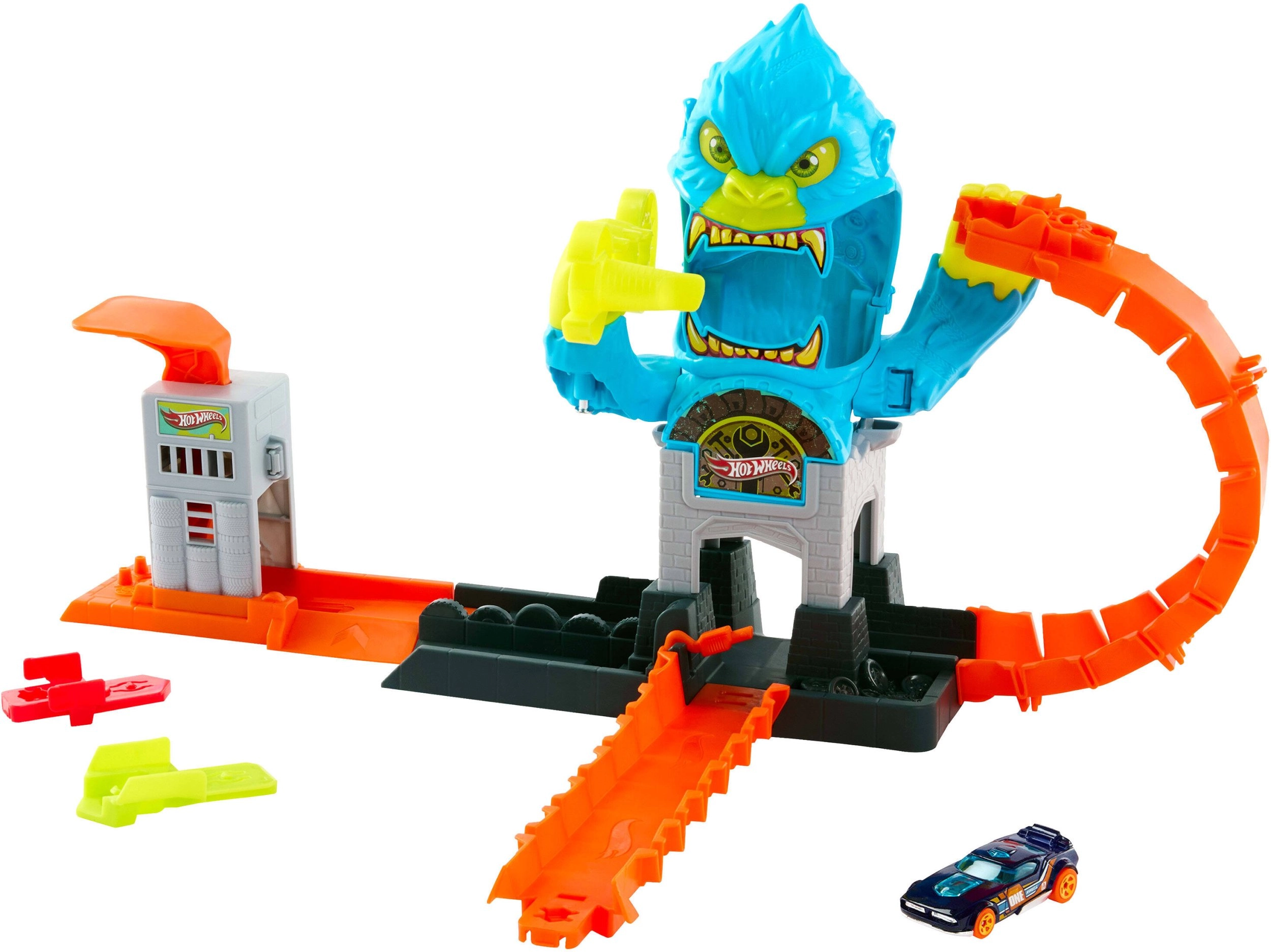 Hot Wheels City Nemesis Gorilla Garage
